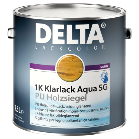 DELTA® 1K Klarlack Aqua SG